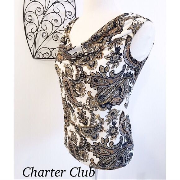 NWOT Charter Club Blouse  - Picture 1 of 6